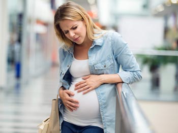 Боли в животе и круглой маточной связке у беременных